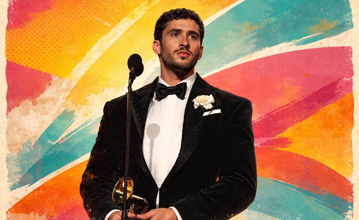 Bad Bunny: Η αλήθεια για το «αλεξίσφαιρο» γιλέκο στα Grammy 2026