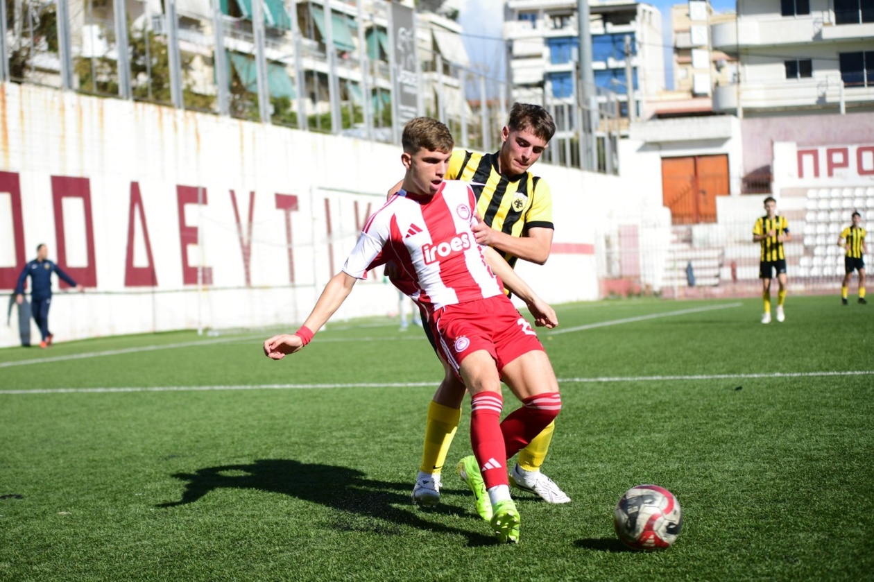 Ολυμπιακός Κ15: Νίκη 2-0 επί της ΑΕΚ – Σκόραραν Φλέγγας και Αθανασόπουλος
