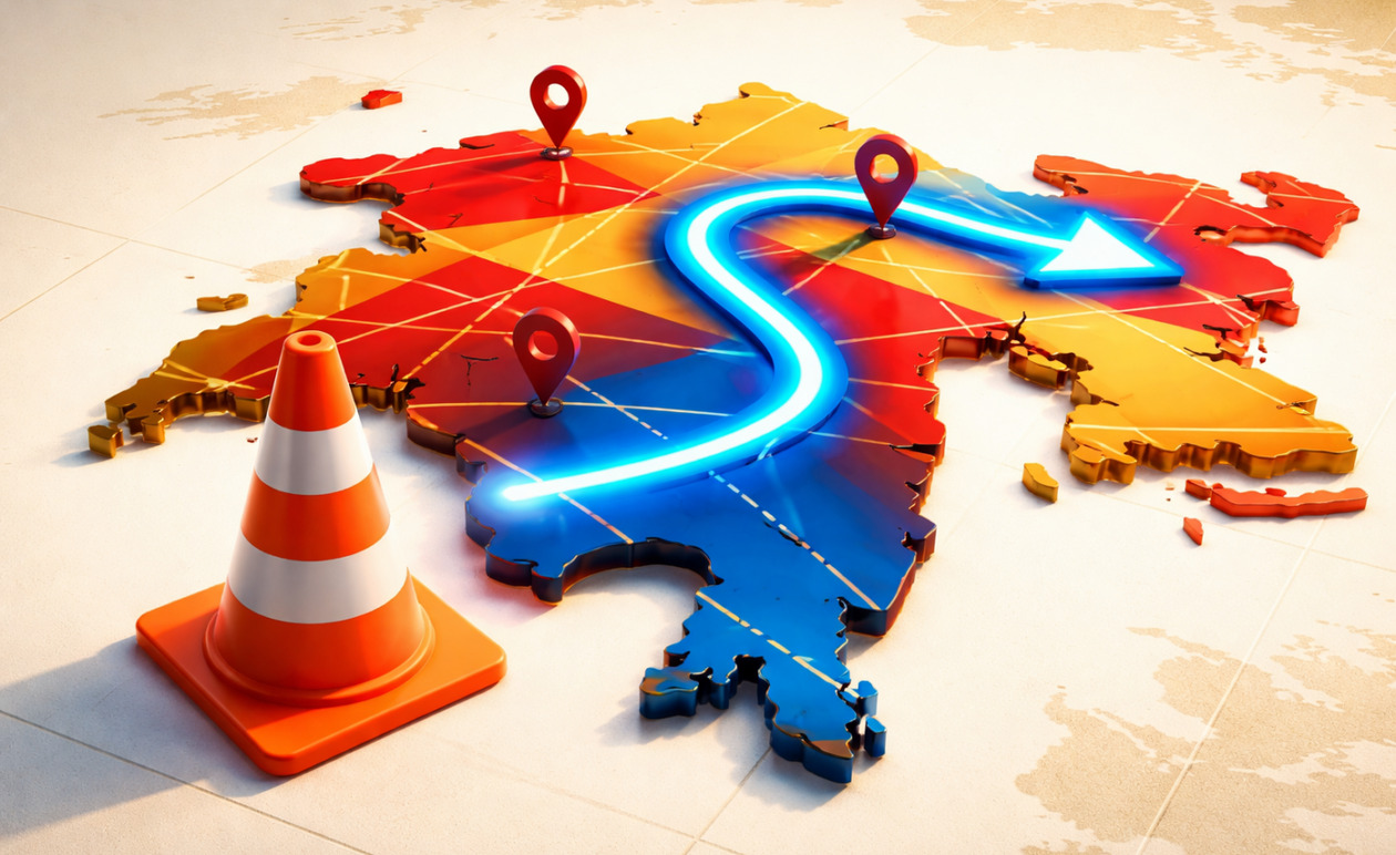 Πελοπόννησος: Νέες εκτροπές στην κυκλοφορία προς Αθήνα λόγω αγροτικών μπλόκων