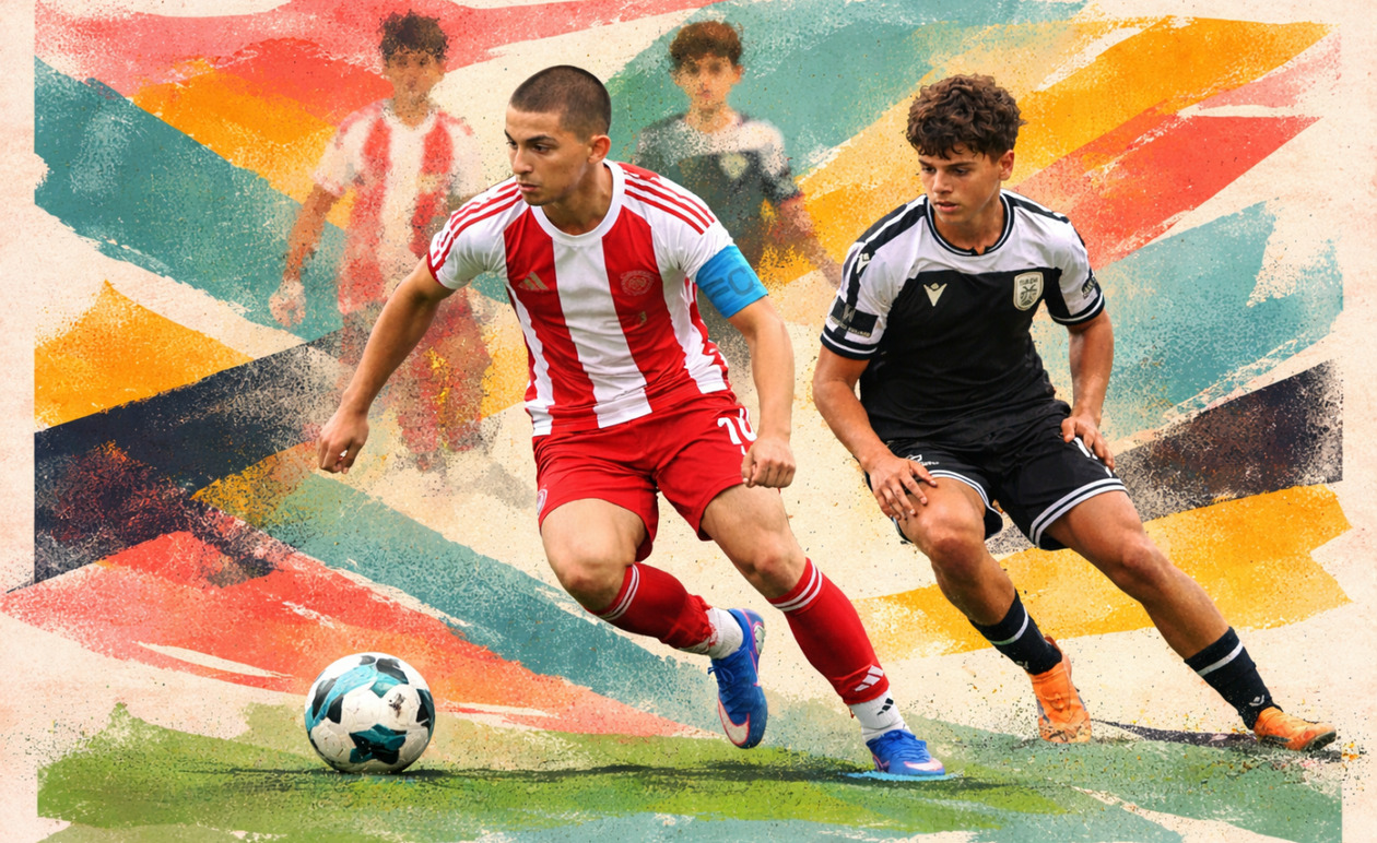 ΠΑΟΚ – Ολυμπιακός Κ15 2-0: Ήττα για τους Παίδες στη Θεσσαλονίκη