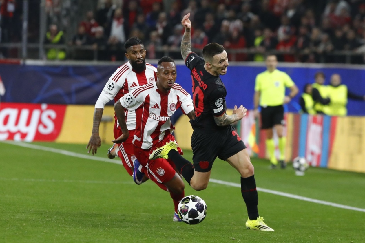 Ολυμπιακός – Λεβερκούζεν 0-2: Ήττα στις λεπτομέρειες και τώρα όλα για όλα στη Γερμανία
