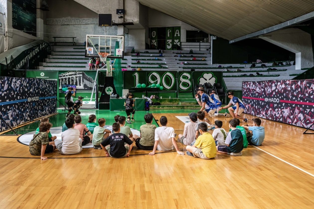 Παναθηναϊκός: Το μέλλον του gaming στο Daily Summer Camp με επίδειξη HADO
