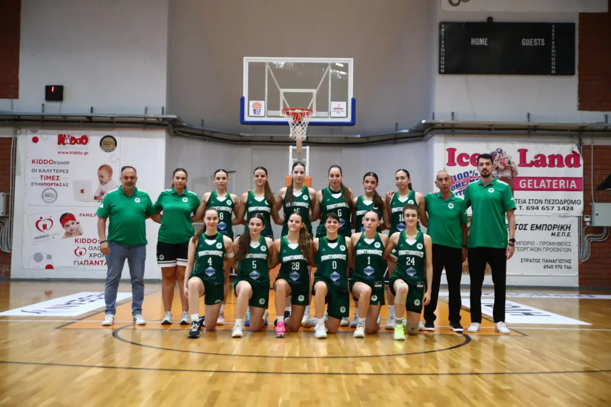 Παναθηναϊκός: Επιβλητική νίκη 75-40 επί της ΑΓΕ Χαλκίδας στην πρεμιέρα του Πανελληνίου Κορασίδων