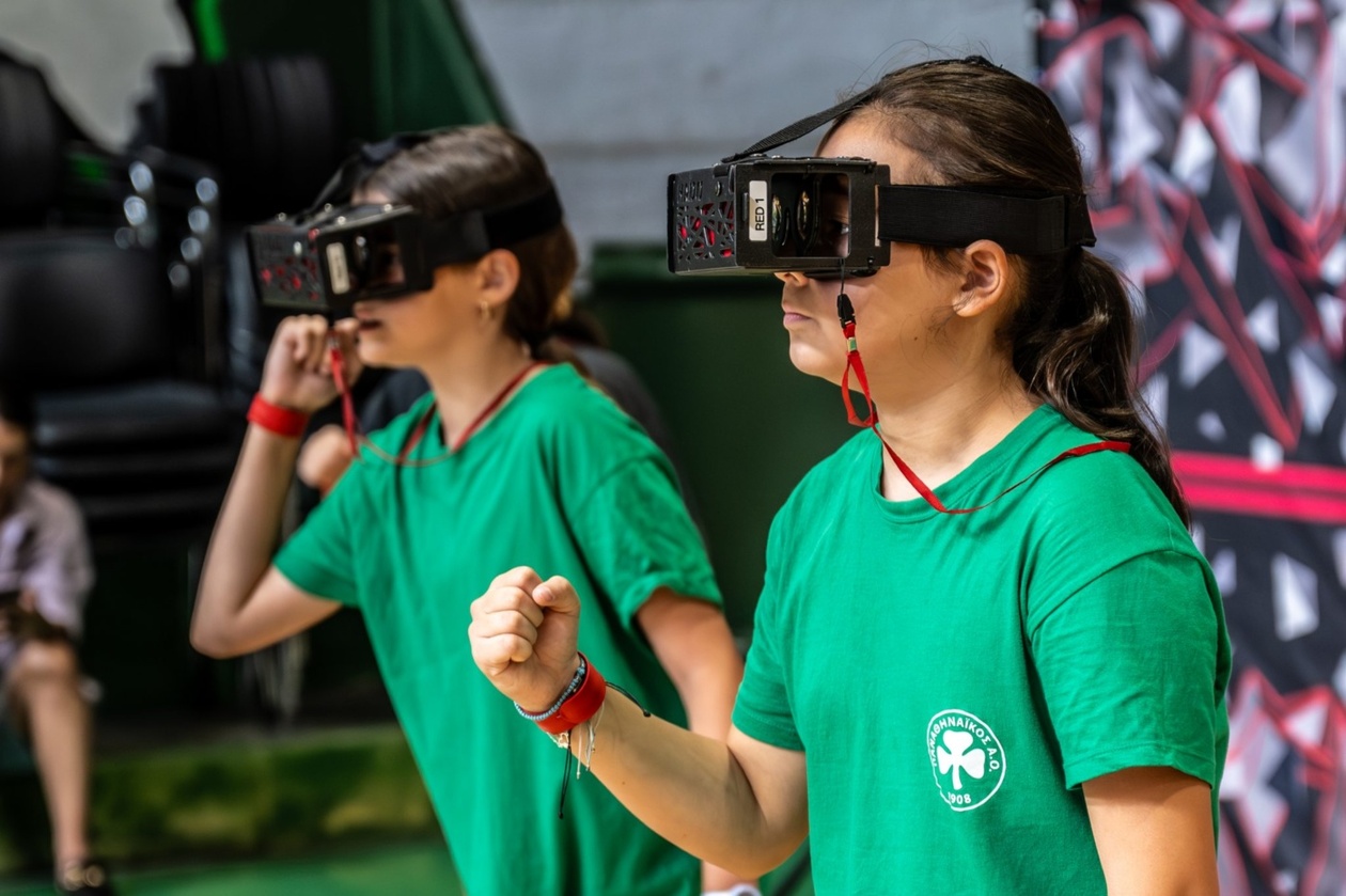 Παναθηναϊκός: Το μέλλον του gaming στο Daily Summer Camp με επίδειξη HADO