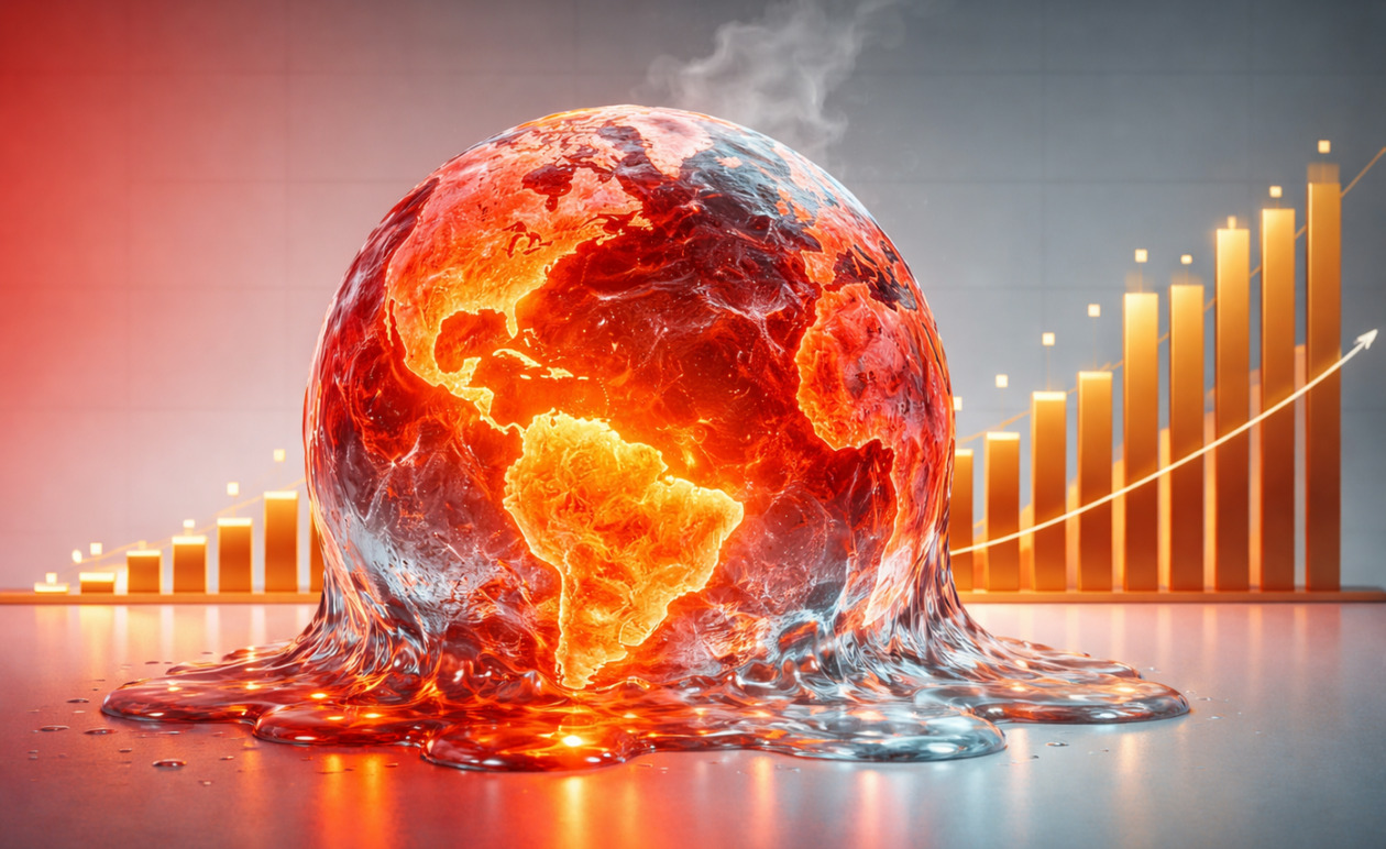 Το 2025 ήταν το τρίτο θερμότερο έτος στην ιστορία: Συναγερμός για την παραβίαση του ορίου του 1,5°C