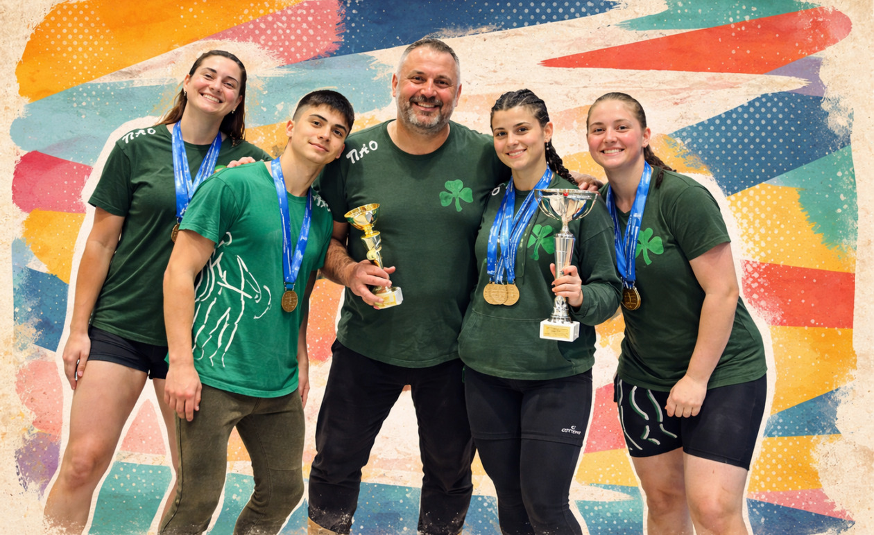 Παναθηναϊκός: Πρωταθλήτρια Ελλάδος η Λαμπρινή Σαλπιγγίδου στην άρση βαρών