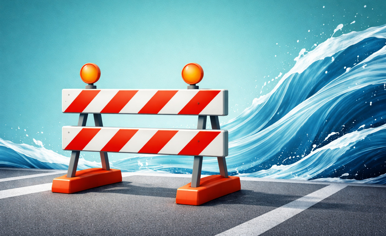 Διακοπή κυκλοφορίας σε Κιλκίς, Σέρρες και Χαλκιδική λόγω έντονων βροχοπτώσεων