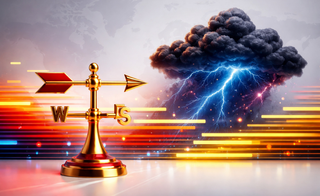 Καιρός: Ισχυρές καταιγίδες και θυελλώδεις άνεμοι 9 μποφόρ από απόψε