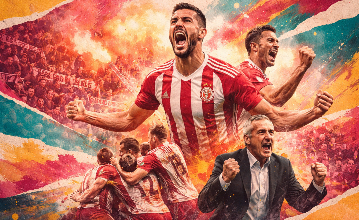 Ολυμπιακός: 101 χρόνια ένδοξης ιστορίας για τον «δαφνοστεφανωμένο» του ελληνικού αθλητισμού