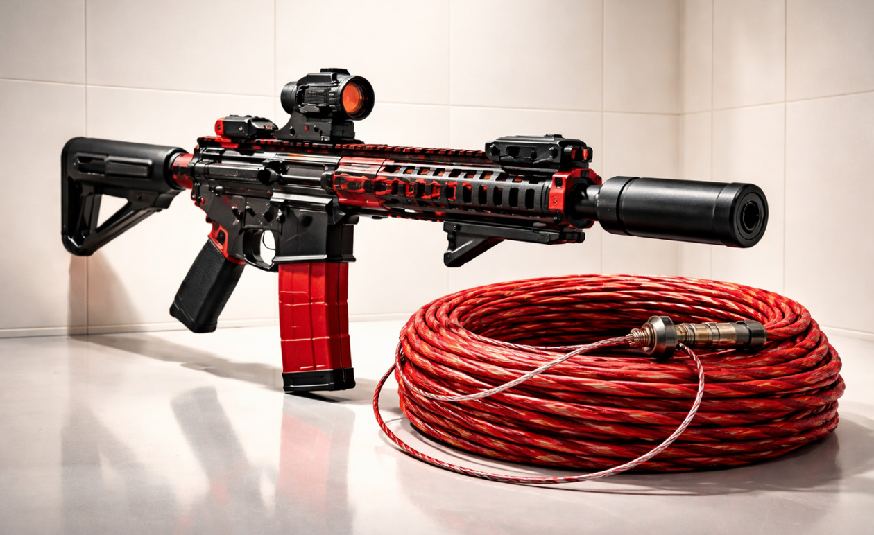 Ηράκλειο: Πολεμικό τυφέκιο και 65 μέτρα φυτίλι σε εγκαταλελειμμένο ποιμνιοστάσιο