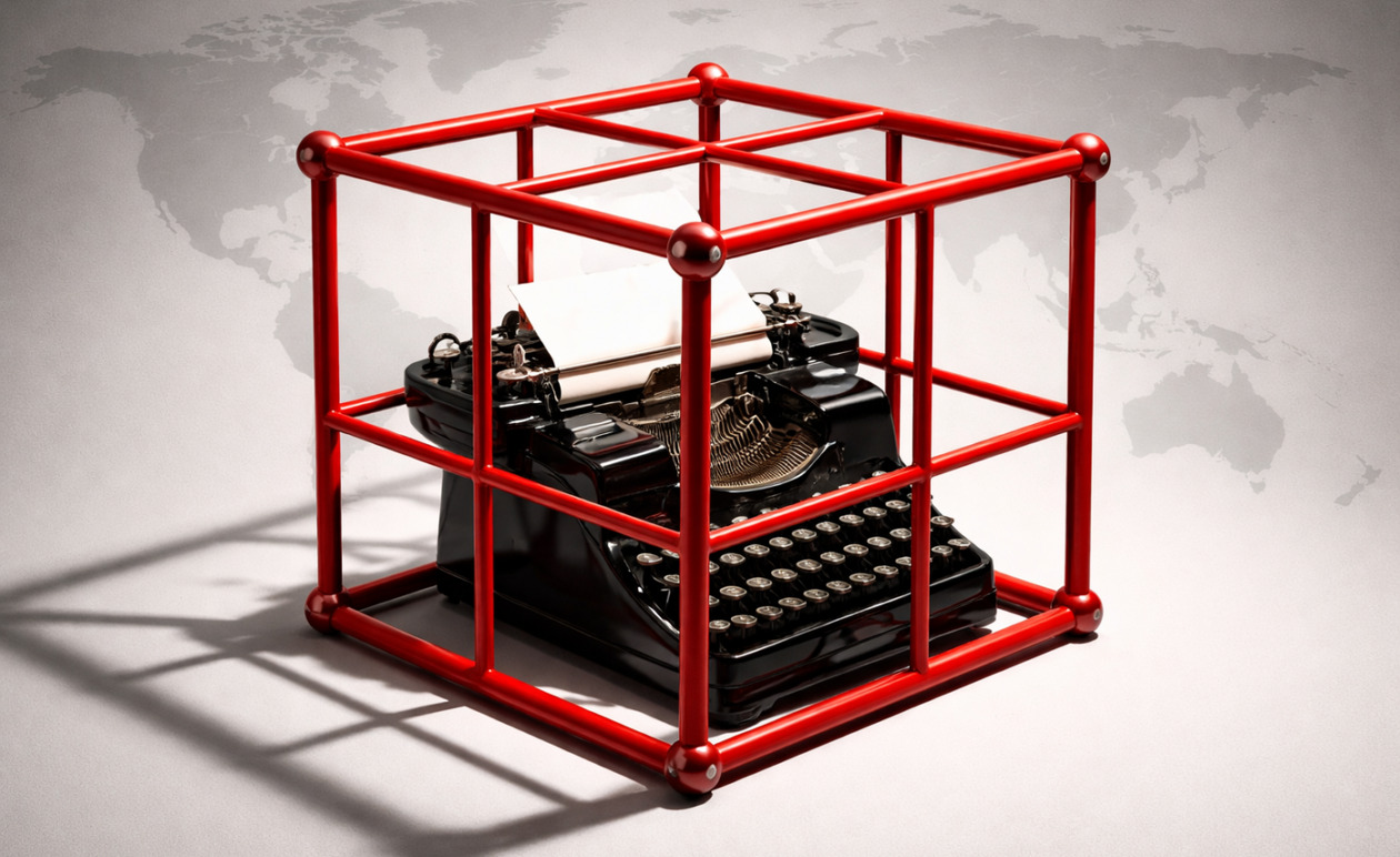 Έκθεση CPJ: Μείωση των φυλακισμένων δημοσιογράφων το 2025 αλλά σε επίπεδα ρεκόρ η καταστολή