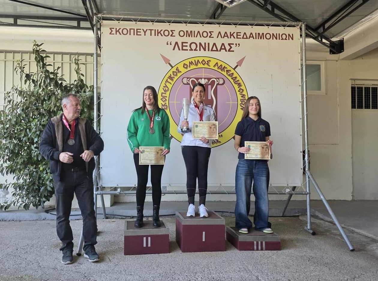 Παναθηναϊκός: Σάρωσαν τα μετάλλια οι σκοπευτές του «τριφυλλιού» στο 13ο κύπελλο στη Σπάρτη