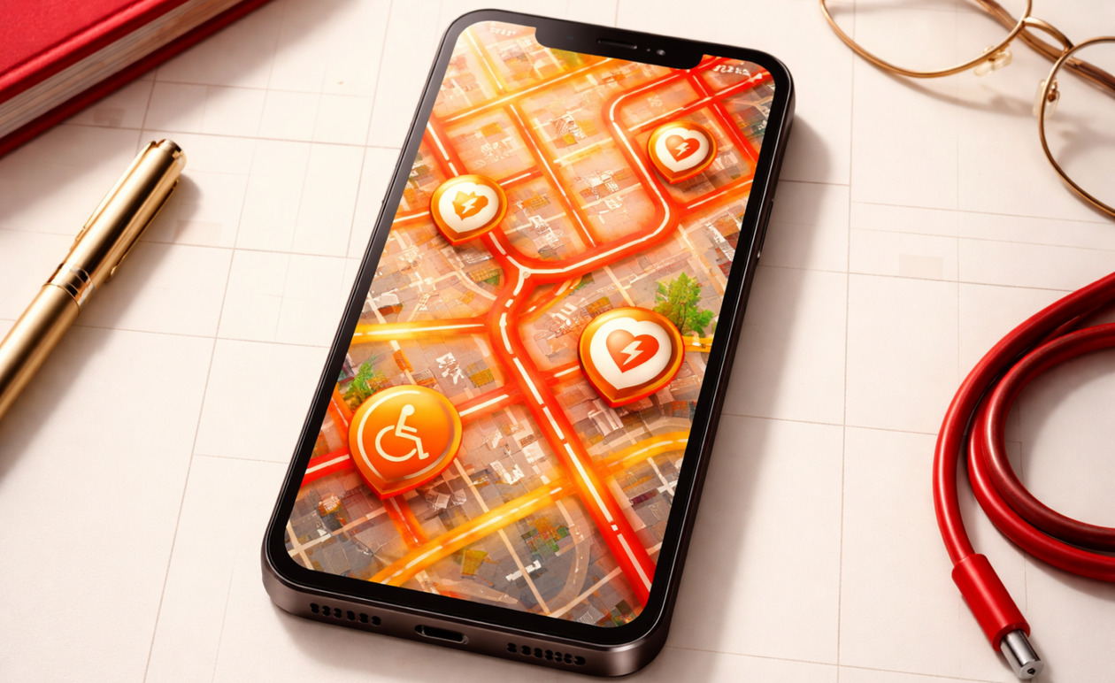 MyStreet: Νέες λειτουργίες για ΑμεΑ και απινιδωτές στον ψηφιακό χάρτη