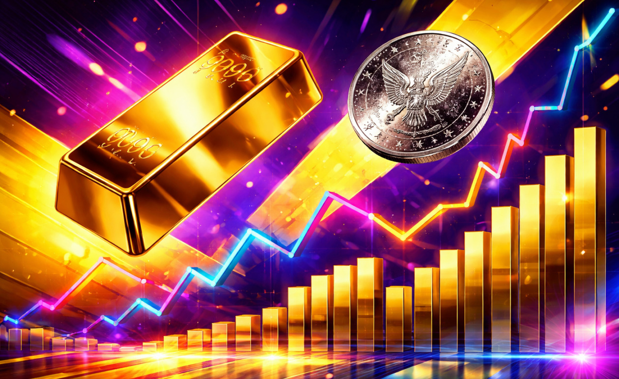 Υποχωρούν οι τιμές σε χρυσό και ασήμι: Οι πιέσεις από τα επιτόκια και η αναμονή για τη Fed