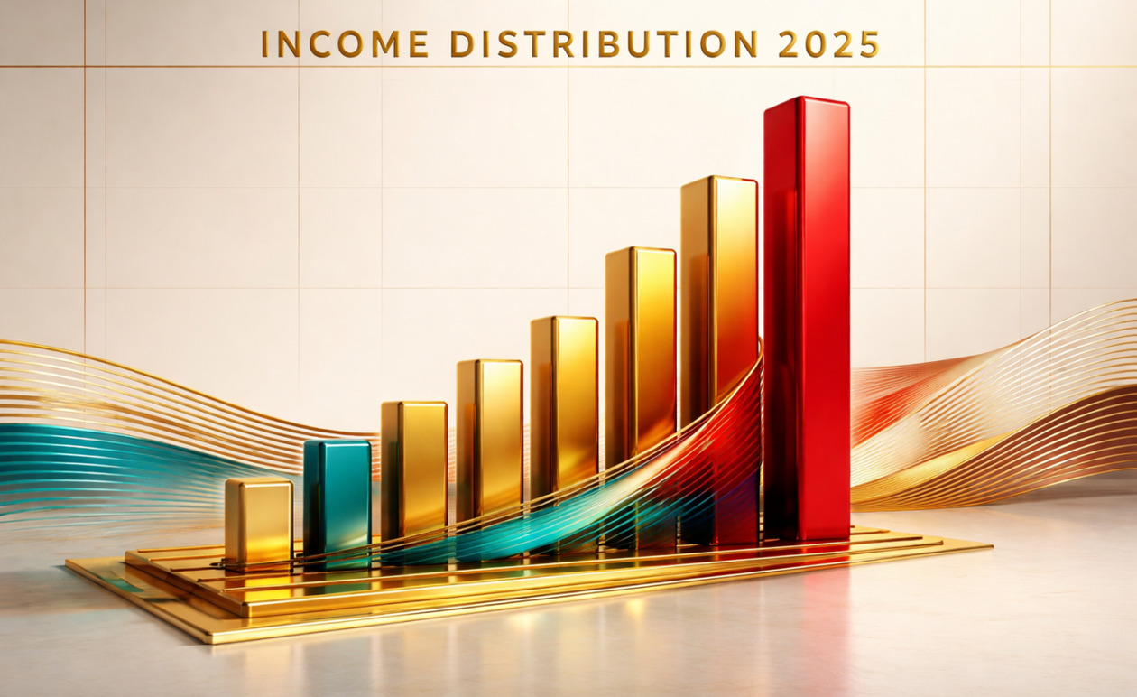 Το πλουσιότερο 25% των Ελλήνων κατέχει το 45,5% του εισοδήματος: Η ακτινογραφία της ανισότητας το 2025