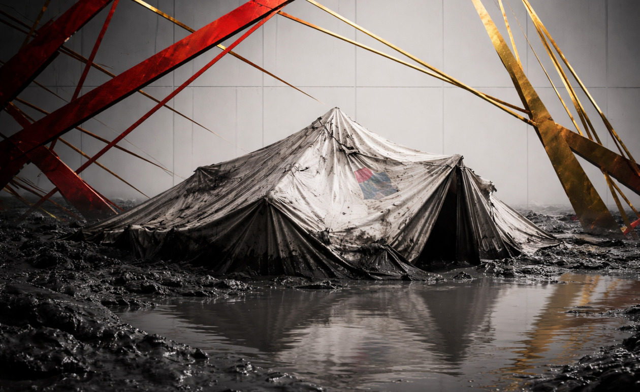 Γάζα: Έξι νεκροί από σφοδρή καταιγίδα – Καταρρέουν σπίτια και σκηνές εκτοπισμένων