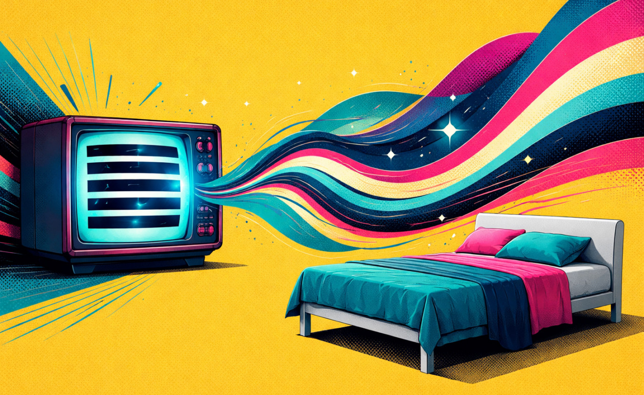 Η τηλεόραση ως συναισθηματική πανοπλία: Τι κρύβεται πίσω από την ανάγκη για θόρυβο στον ύπνο