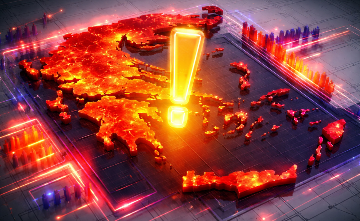 Κακοκαιρία: Συναγερμός Red Code και μηνύματα από το 112 σε πολλές περιοχές της χώρας