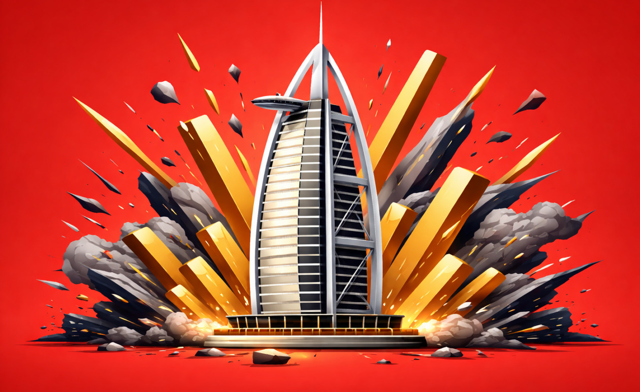 Ντουμπάι: Πλήγματα στο αεροδρόμιο και το Burj Al Arab από ιρανικούς πυραύλους