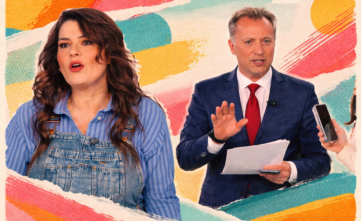 Δημήτρης Οικονόμου: Σφοδρά πυρά από το Buongiorno για το «σκετς» της Αφροδίτης Λατινοπούλου