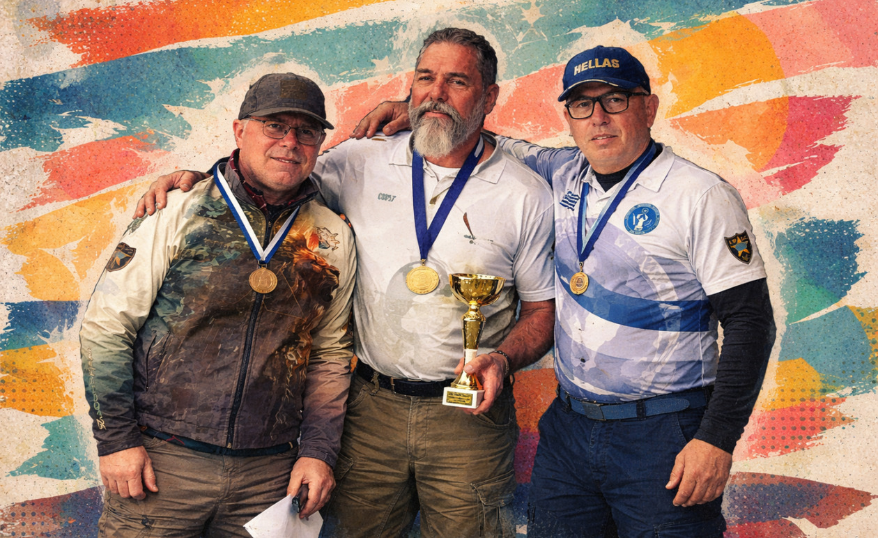 Παναθηναϊκός: Πρωτιά του Γιώργου Κοτζαμάνογλου στο Κύπελλο Ελλάδος πρακτικής σκοποβολής