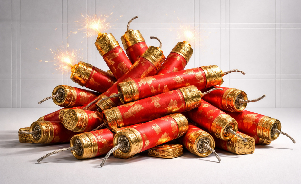 Σάμος: Κατάσχεση 39 πυροτεχνικών ειδών δίπλα σε εκκλησία στο Πυθαγόρειο