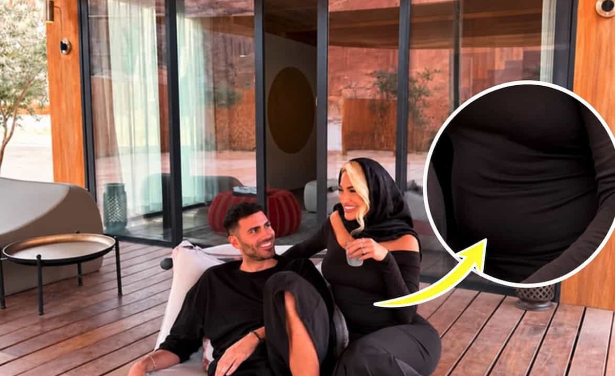 Τούνη: Ποζάρει με φουσκωμένη κοιλίτσα και εύχεται στον σύντροφο της Δημήτρη – «Πολύ τυχερή που σε έχω…»