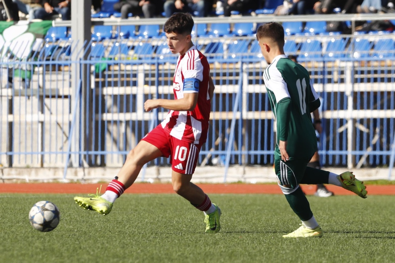 Παναθηναϊκός – Ολυμπιακός Κ15 0-1: Μεγάλο «διπλό» των ερυθρόλευκων στο ντέρμπι των αιωνίων