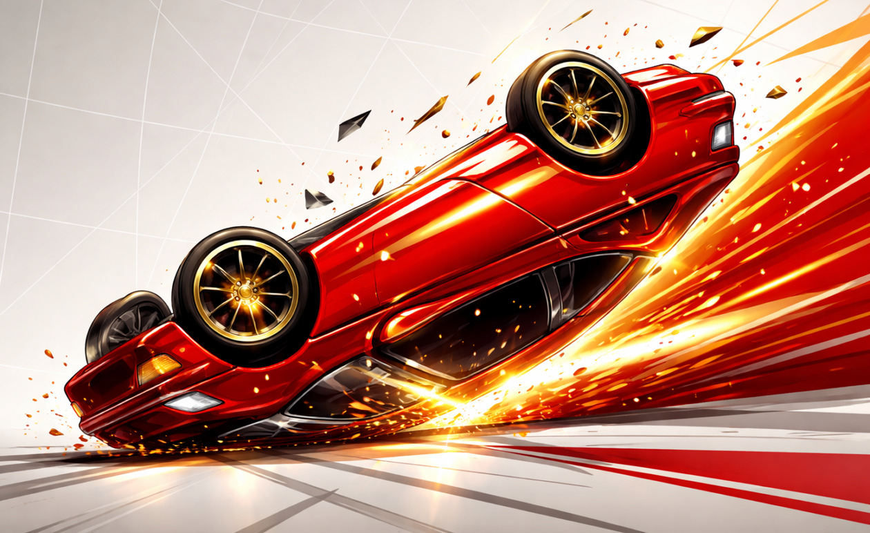 Κηφισιά: Σύγκρουση δύο αυτοκινήτων με ανατροπή και εγκλωβισμένους