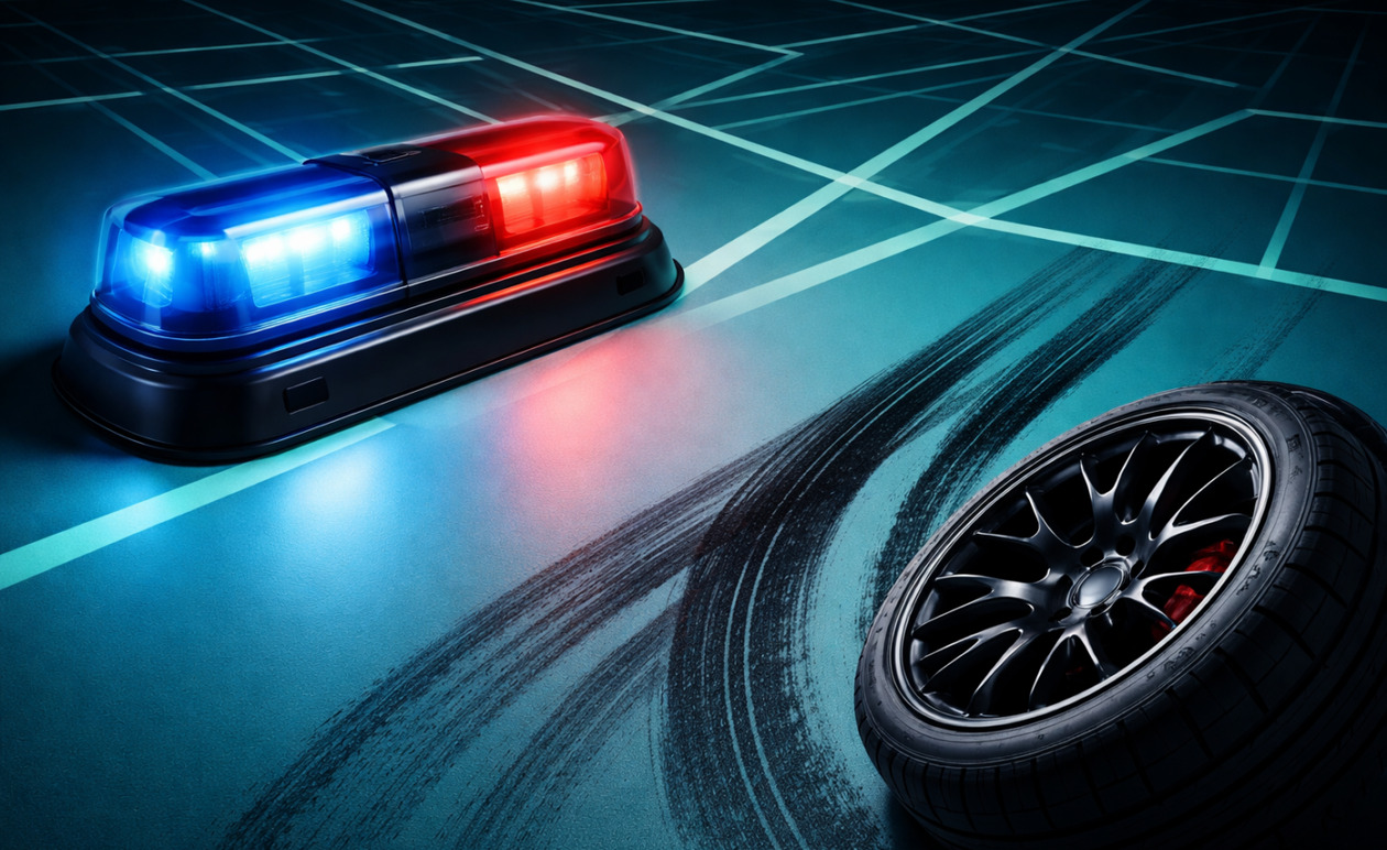 Θεσσαλονίκη: Επεισοδιακή καταδίωξη στον Δενδροπόταμο με τρεις συλλήψεις και έναν τραυματία