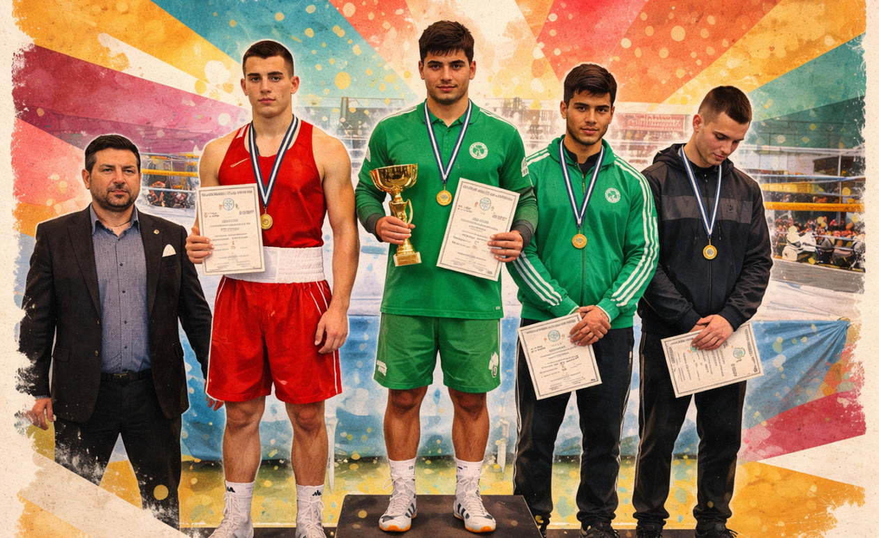 Παναθηναϊκός: Πρωταθλητής Ελλάδας και Πολυνίκης στην πυγμαχία Νέων (U23)