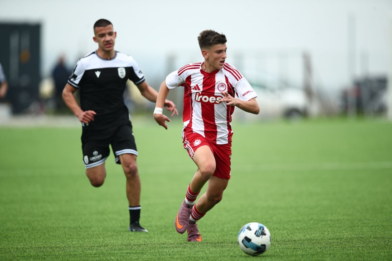 ΠΑΟΚ – Ολυμπιακός Κ15 2-0: Ήττα για τους Παίδες στη Θεσσαλονίκη