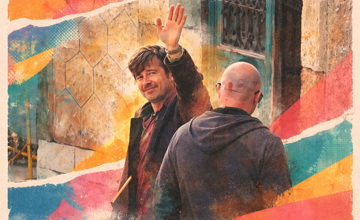 Μπραντ Πιτ: Τα πρώτα πλάνα από τα γυρίσματα στη Χαλκίδα για την ταινία «The Riders»