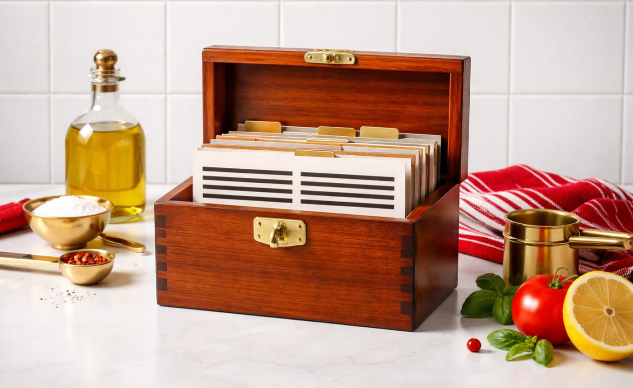 Το παλιό κουτί των συνταγών: Το αντικείμενο που μαρτυρά την αθέατη θυσία της Ελληνίδας μητέρας