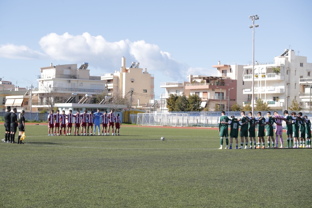 Παναθηναϊκός – Ολυμπιακός Κ15 0-1: Μεγάλο «διπλό» των ερυθρόλευκων στο ντέρμπι των αιωνίων