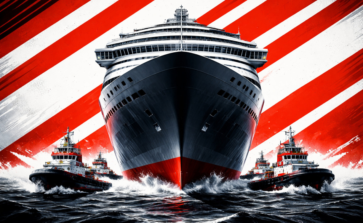 Πειραιάς: Ακυβέρνητο κρουαζιερόπλοιο με 3.055 επιβαίνοντες λόγω ηλεκτρικής βλάβης