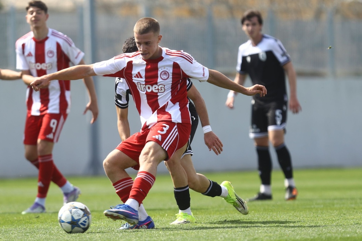 Ολυμπιακός: Ήττα με 1-2 από τον ΠΑΟΚ στο ντέρμπι των Νέων στο Ρέντη