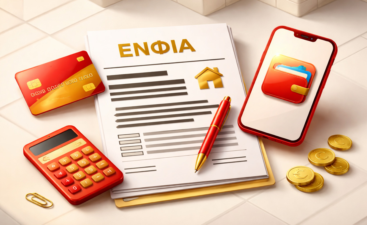 ΕΝΦΙΑ 2026: Προθεσμία για την πρώτη δόση – Οδηγός εκτύπωσης στο myAADE