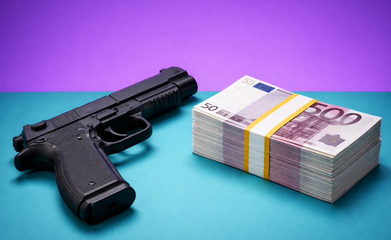 Μοσχάτο: Σύλληψη 33χρονου με πιστόλι – Βρέθηκαν 7.575 ευρώ και μαχαίρια