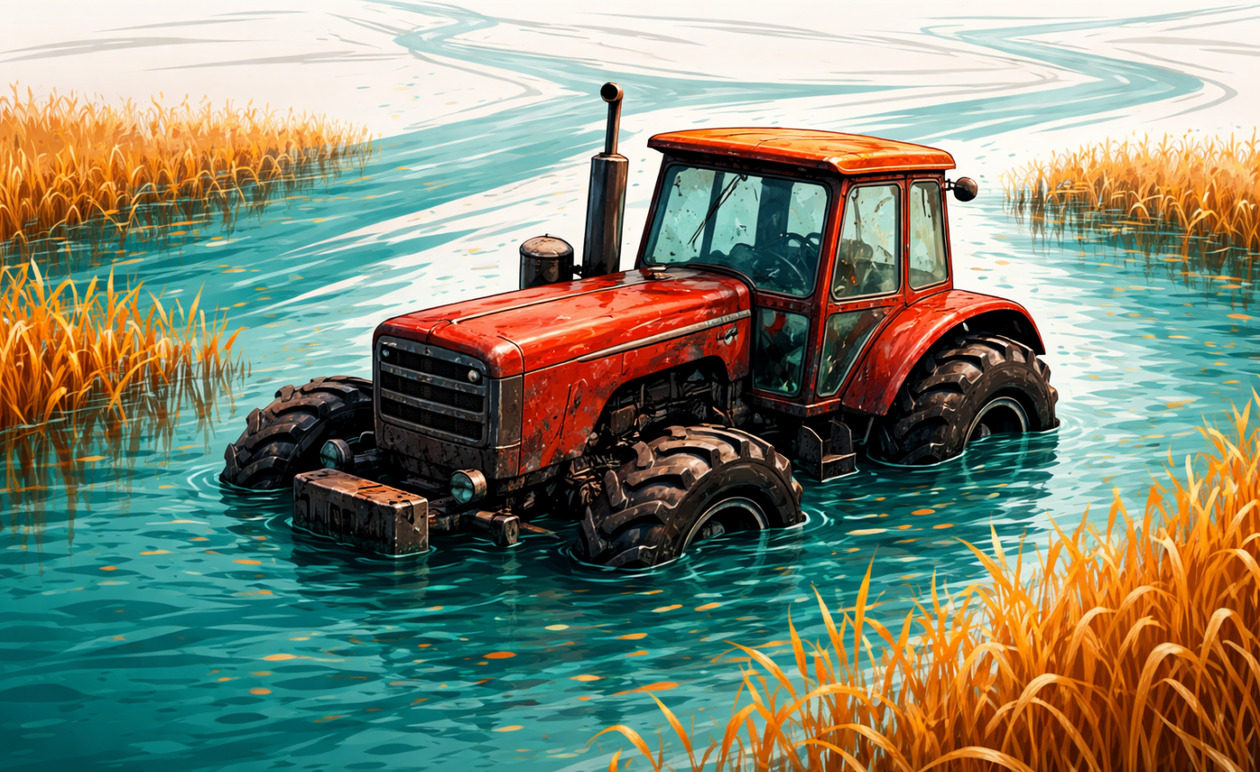 Έβρος: Πάνω από 100.000 στρέμματα κάτω από το νερό – Σε απόγνωση οι αγρότες στο Πύθιο