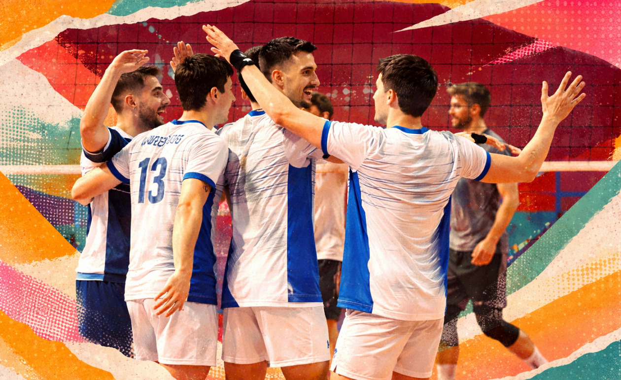 Εθνική βόλεϊ: Επιβλητική νίκη 3-0 επί της Ελβετίας με «πράσινο» άρωμα