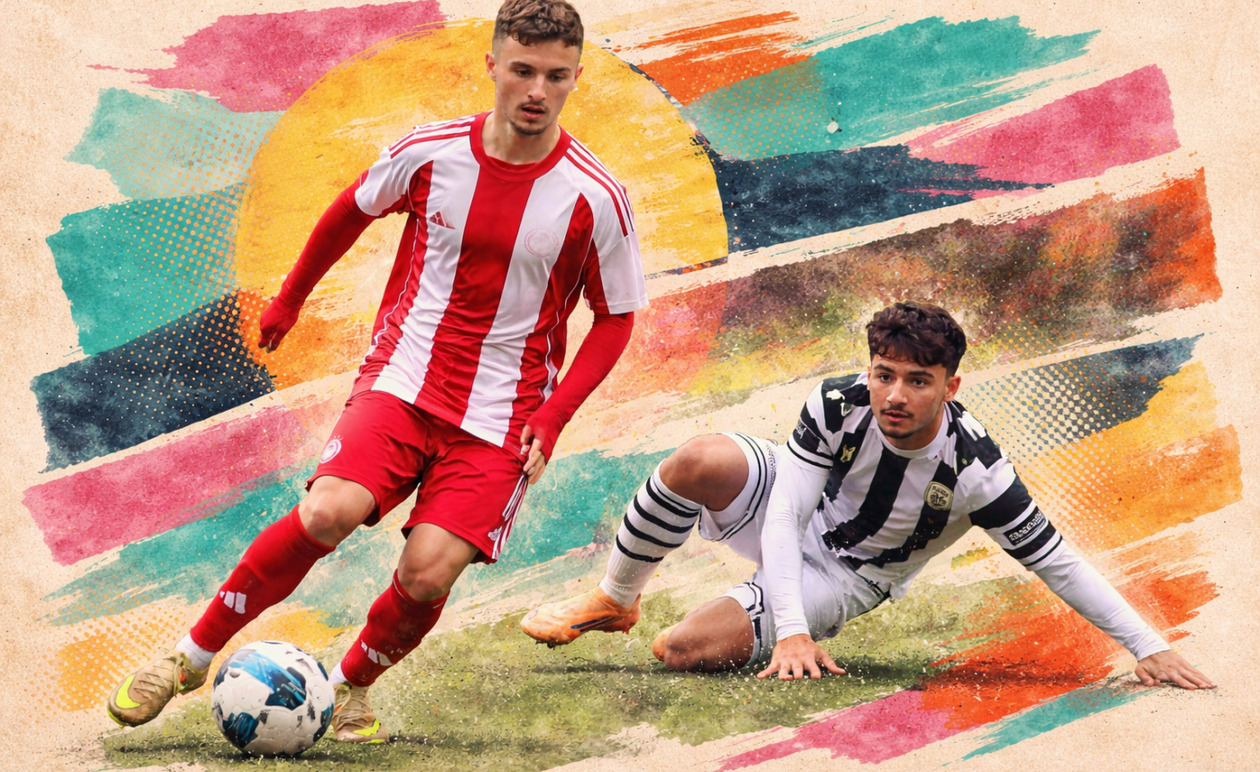 Ολυμπιακός Κ19: Ήττα με 3-1 από τον ΠΑΟΚ στα προημιτελικά του Κυπέλλου