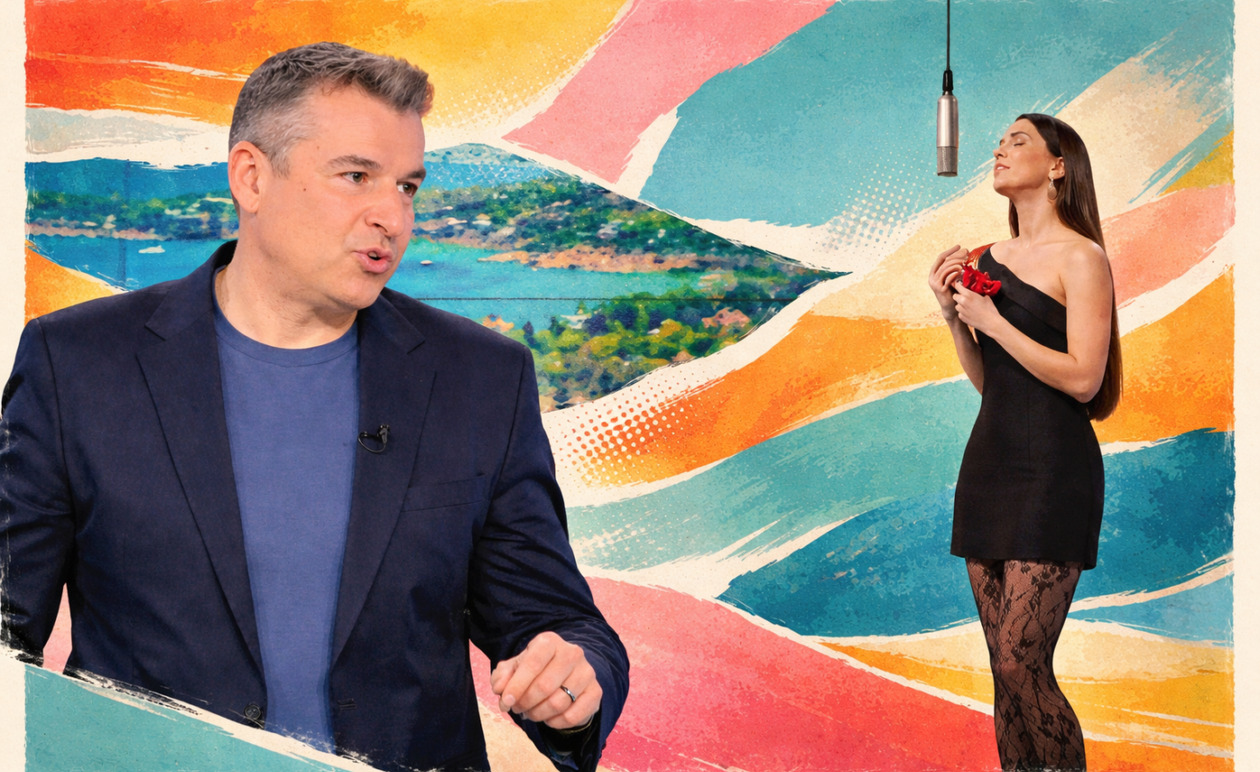 Γιώργος Λιάγκας: Οι αιχμές για την Evangelia και οι καταγγελίες των Ισραηλινών για αντιγραφή στη Eurovision 2026