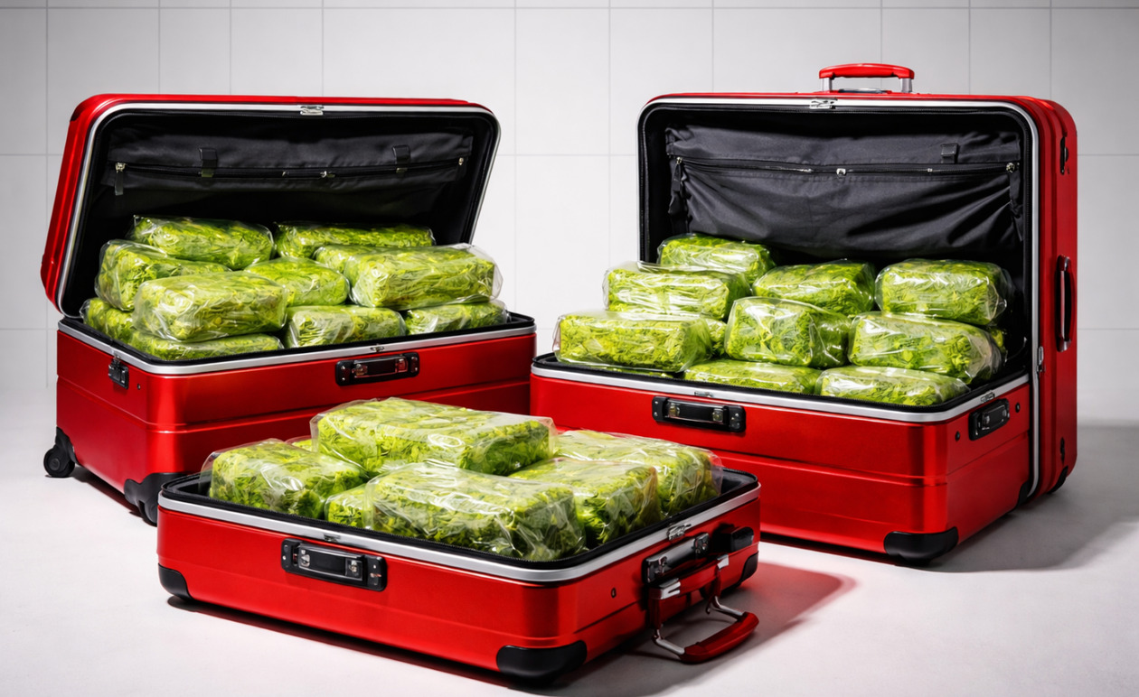 Ελ. Βενιζέλος: Σύλληψη τριών γυναικών με 72 κιλά κάνναβης για την Ιταλία