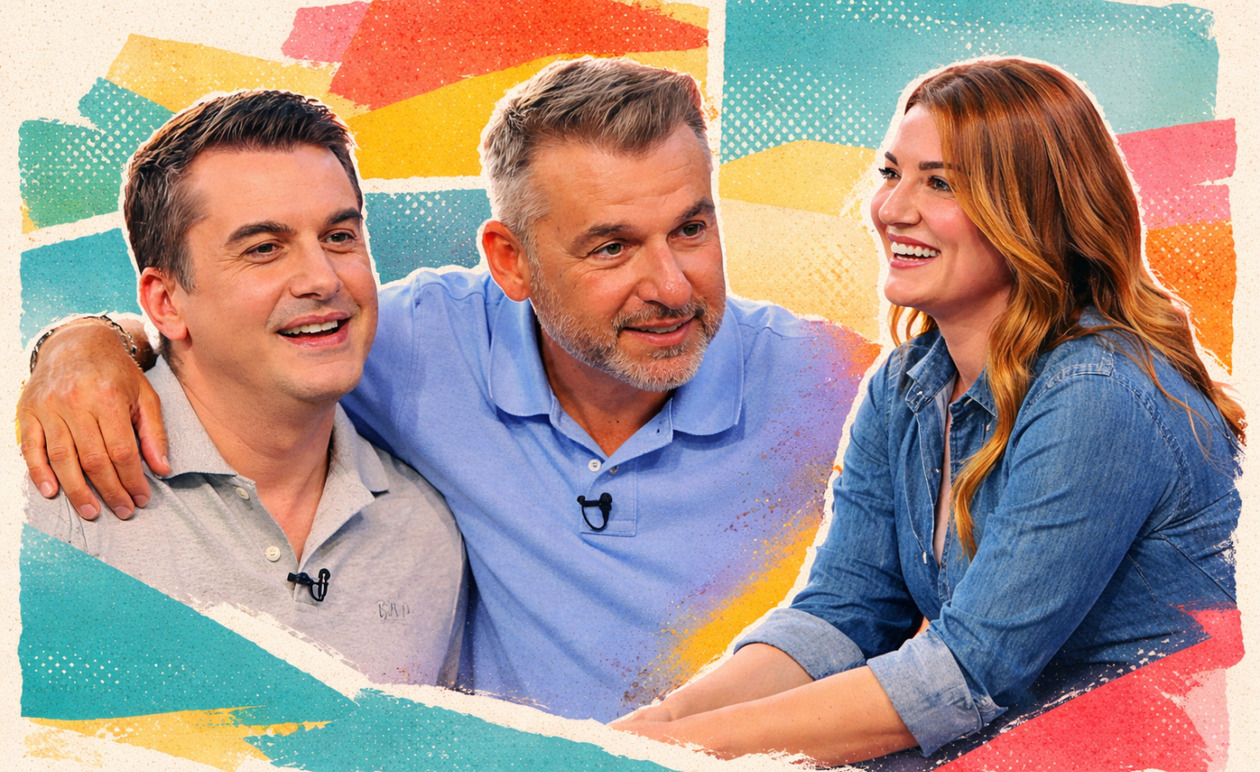 Το Πρωινό: Η on air συνάντηση Ελίνας Παπίλα και Πάνου Κατσαρίδη