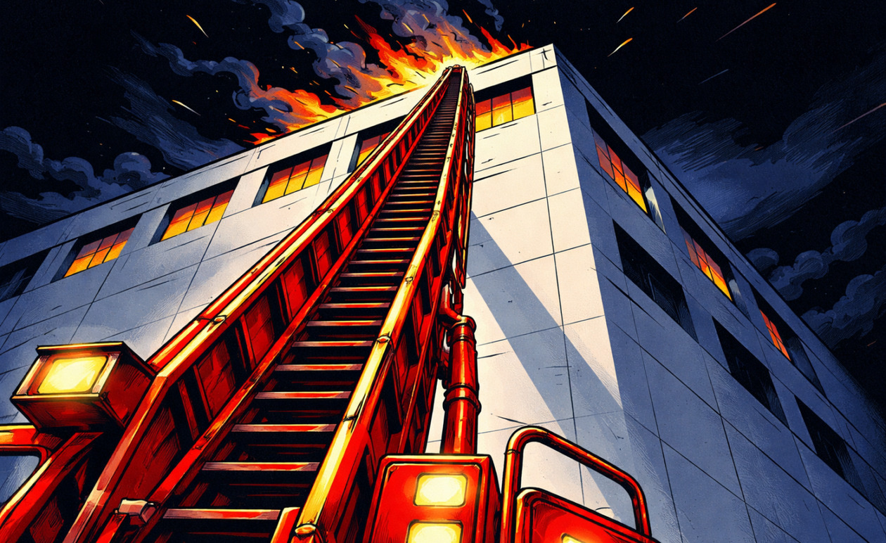 Αθήνα: Φωτιά στην οδό Μάρνη – Επιχείρηση απεγκλωβισμού τεσσάρων ατόμων