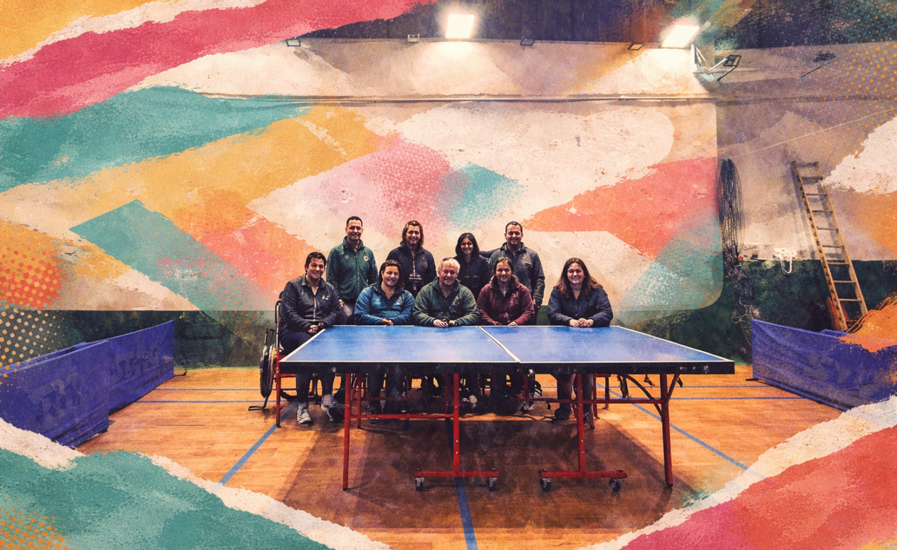 Παναθηναϊκός: Μαχητική εμφάνιση από το τμήμα ΑμεΑ πινγκ πονγκ στη Θύρα 12