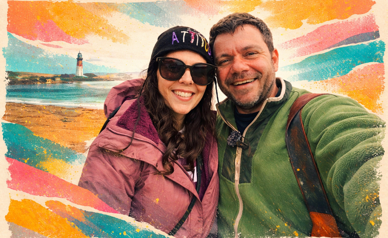 Happy Traveller: Ο Ευτύχης Μπλέτσας εξερευνά το εμβληματικό Τόρες Ντελ Πάιν στην Παταγονία