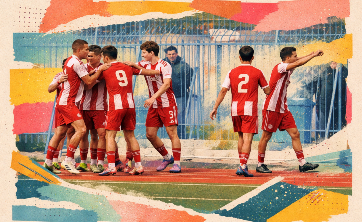 Παναθηναϊκός – Ολυμπιακός Κ15 0-1: Μεγάλο «διπλό» των ερυθρόλευκων στο ντέρμπι των αιωνίων