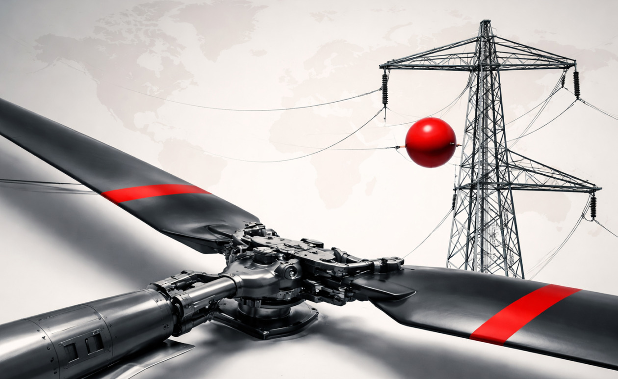 Πτώση ελικοπτέρου στον Γαλατά: Αποζημίωση 400.000 ευρώ για την παράλειψη σήμανσης στα καλώδια